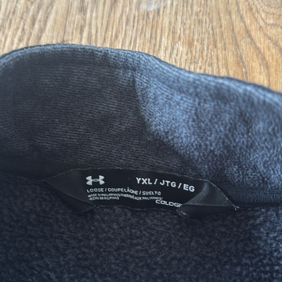 Under Armour quarter zip pullover jacket boys xlarge - Picture 2 of 6